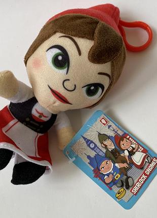 М'яка іграшка-брелок джульєтта «шерлок гномс» (juliet sherlock gnomes), 18 см