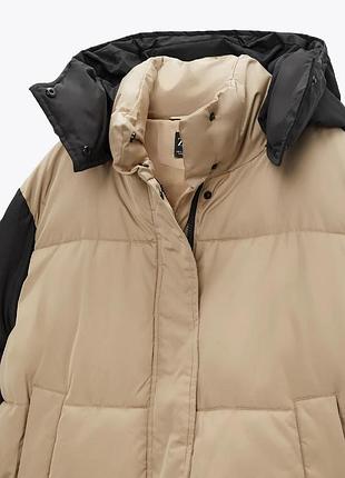 Комбінована куртка zara 6