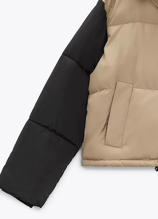 Комбінована куртка zara 7