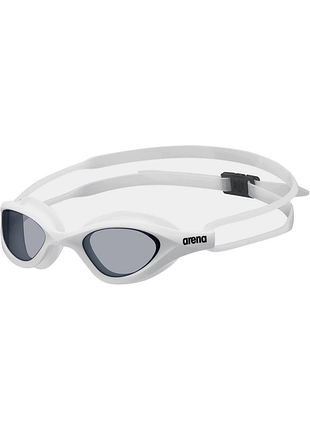 Окуляри для плавання arena365 goggles (005290-213) затемнені лінзи,біло-чорний