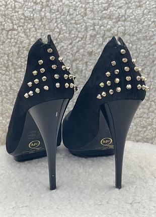Жіночі замшеві туфлі alexander mcqueen із шипами / розмір 39