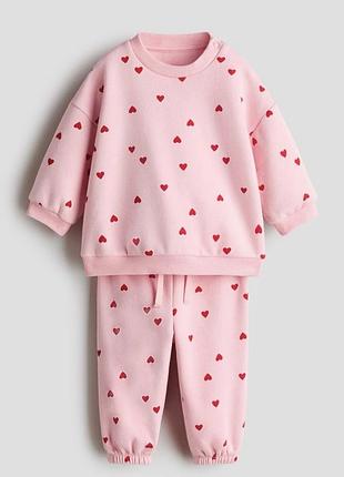 Теплий костюм на дівчинку від h&m