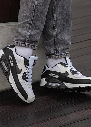 Nike air max 90 white black 2