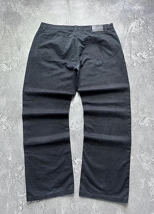 Vintage винтажные брюки yves saint laurent ysl сан ларан big logo size 36/32 размер 36/32