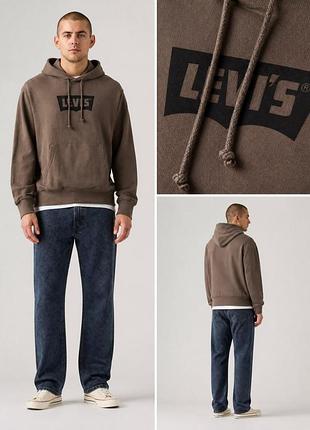 Худі levi’s / худі левіс чоловіче бавовняне з капюшоном | оригінал | m