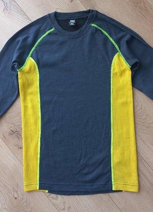 Helly hansen двухслойная термобелье кофта 57% merino wool 152 рост 12 лет