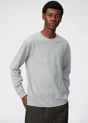 ​🔥 стильний чоловічий лонгслів в смужку від uniqlo u (airism)