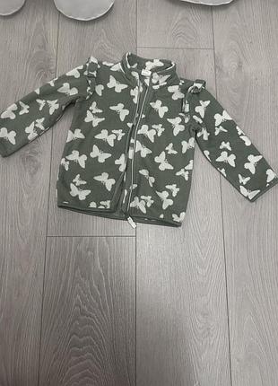 Флісова кофтина від h&m