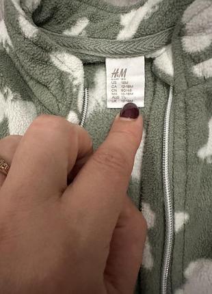 Флісова кофтина від h&m 3