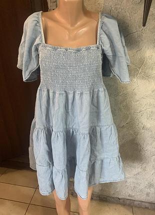 Платье женское джинсовое 48-50