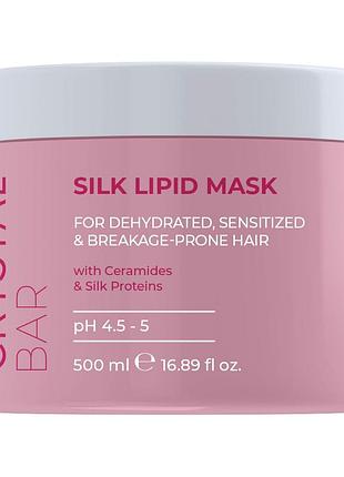 Маска для волос silk lipid crystal bar 500 мл