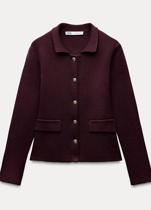 Must have! трикотажний піджак/кардиган/светр/кофта на ґудзиках від іспанського бренду zara.