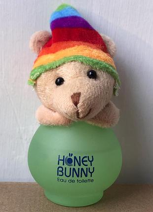 Honey bunny happy bear туалетна вода дитяча фруктова солодка ведмедик дитячі парфуми парфум духи для дітей