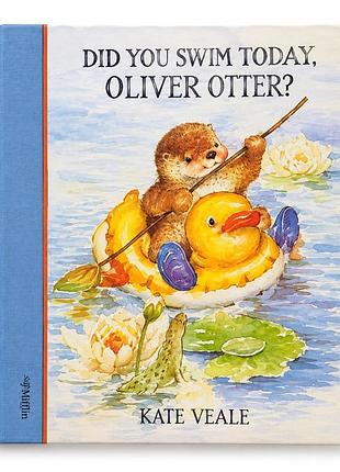 Книга англійською «did you swim today, oliver otter?»