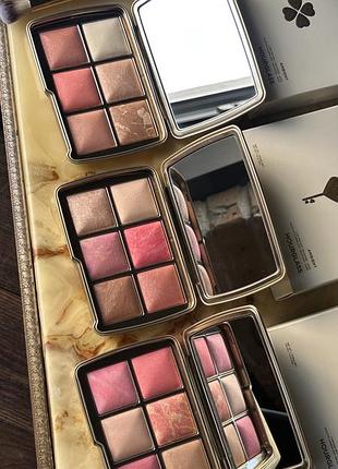 Палетка бронзер + рум'яна + хайлайтер + пудра hourglass palette 2026 wish, hope, luck
