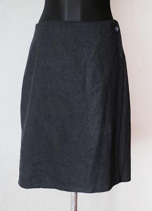 Юбка на запах il bagatto италия полушерсть