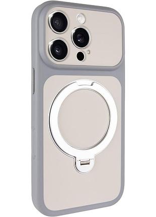 Чехол ummi full camera with magnetic fit hq ring для apple iphone 16 pro (6.3")