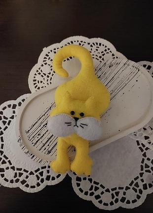 Котик с фетра ручной работы! 2