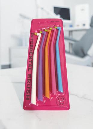 Монопучковая зубная щетка, щетка межзубная, щетка для брекетов interdental brush