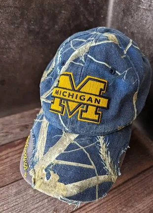 Кепка университет мичиган сша синяя university of michigan