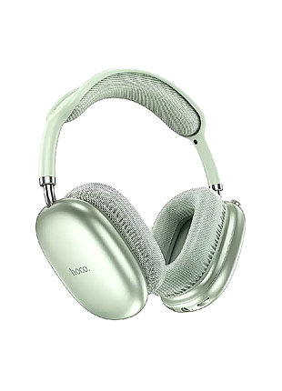 Беспроводные накладные наушники hoco w35 air triumph bt headset green