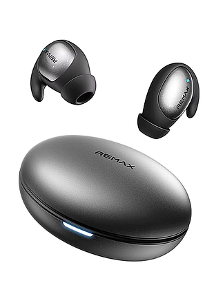 Беспроводные наушники "remax sleep true wireless stereo music call earphones tws-01" grey