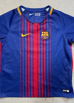 Барселона найк 2017/18 домашняя форма размер xl рост 122-128см 7-8р. barcelona nike
