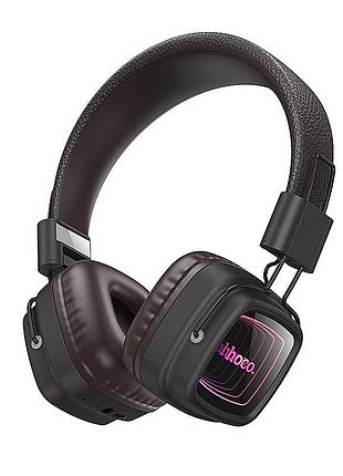 Беспроводные накладные наушники hoco w72 earl iii abyss mirror bt headphones brown