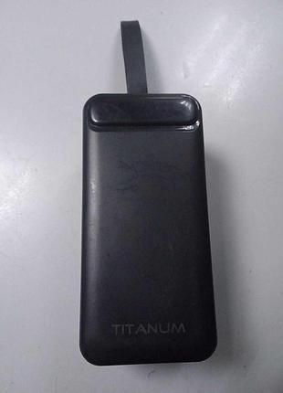 Универсальный внешний аккумулятор повербанк б/у titanum 741s 50000mah 22.5w