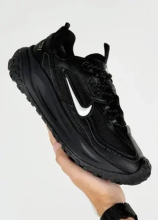 Зимние термо кроссовки nike acg mountain fly 2 new gore-tex 1948x black