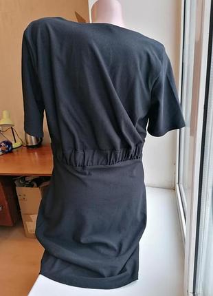 Черное платье boohoo 4