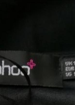 Черное платье boohoo 5