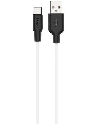 Дата кабель hoco x21 plus silicone type-c cable (2m)