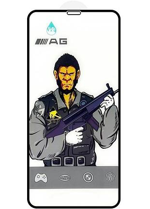 Захисне скло 5d anti-static matte (тех.пак) для apple iphone 11 pro max/xs max (6.5")