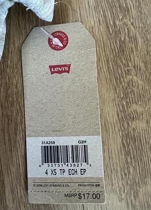 Нова футболка levi's 3-4 роки 4