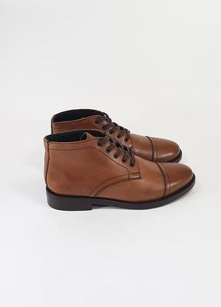 Шкірні черевики 39 24.5-25 см 6 us