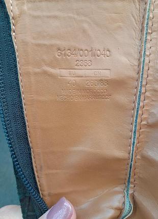 Шкіряні козаки zara 7