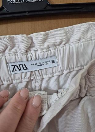 Пудрові джинси zara 4