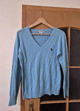 Бавовняний фірмовий светр u.s polo assn