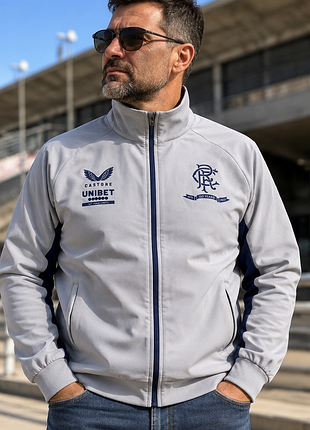 Мужская куртка castore glasgow rangers fc 150 years s / 46 серая