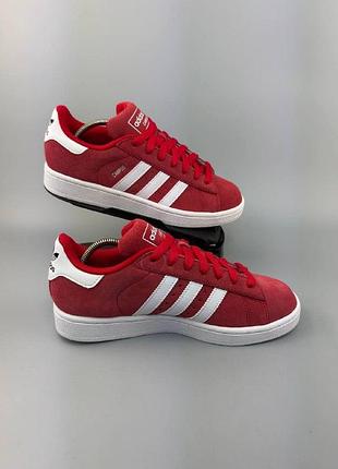 Кеди adidas campus 00s "better scarlet / cloud white" 5