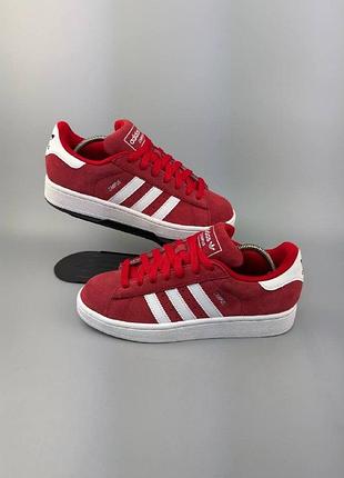Кеди adidas campus 00s "better scarlet / cloud white"