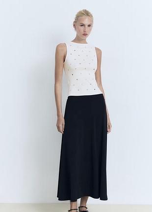 Zara топ тонкої  вʼязки🤍