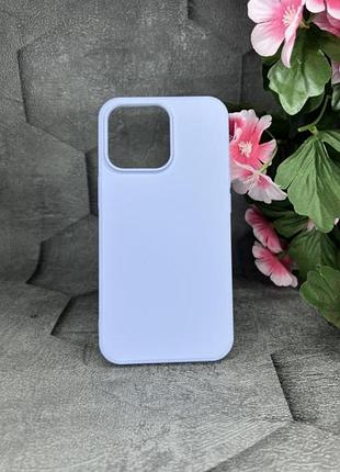 Чохол apple iphone 15 pro max/16 pro max/17 pro max силіконовий magsafe блакитний