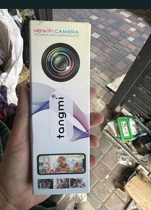 Мини wifi камера tangmi hd wifi camera — скрытая камера для дома, детей, животных (новая)