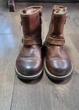 Дитячі шкіряні чоботи сапожки ugg розмір 22 5