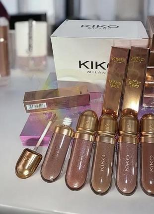 Блиск для губ kiko milano — сяйво, зволоження та об'єм