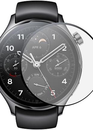 Полімерна плівка 3d (full glue) (тех.пак) для xiaomi watch s1 pro