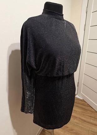 Праздничное платье с люрексом от boohoo