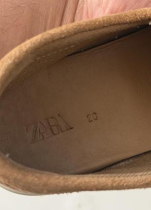 Лофери дитячі zara замшеві 3